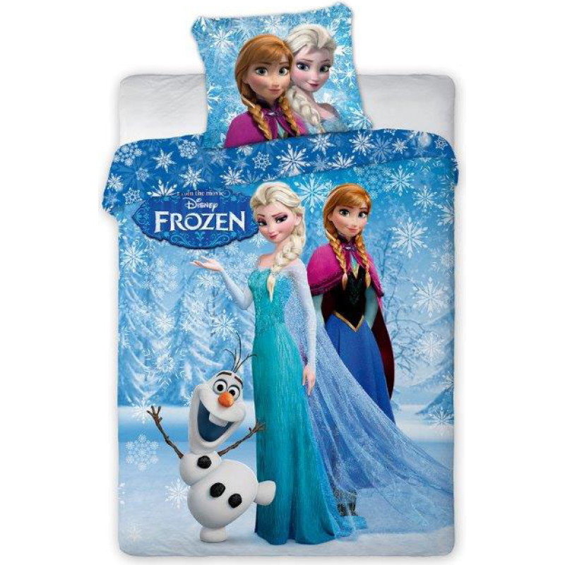 Gultas veļa 160x200 Frozen Anna Elsa Olaf 9000