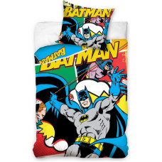 Kokvilnas gultas veļa 160x200 Batman Komiks batsup8002 1239