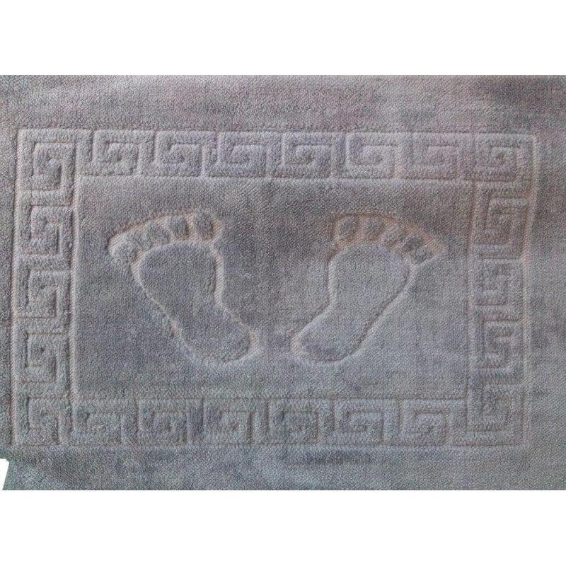 Mikrošķiedras vannas istabas paklājs 50x70 114 Grafīts