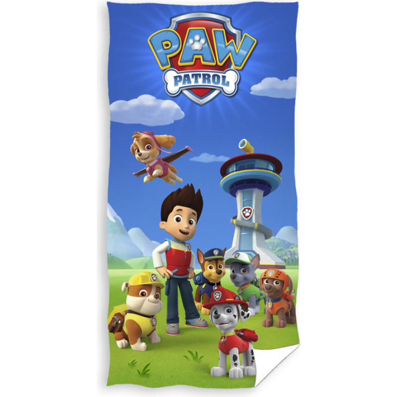 Dvieļi 70 x 140 C Paw Patrol 4124 Paw Patrol PAW team 9003-R