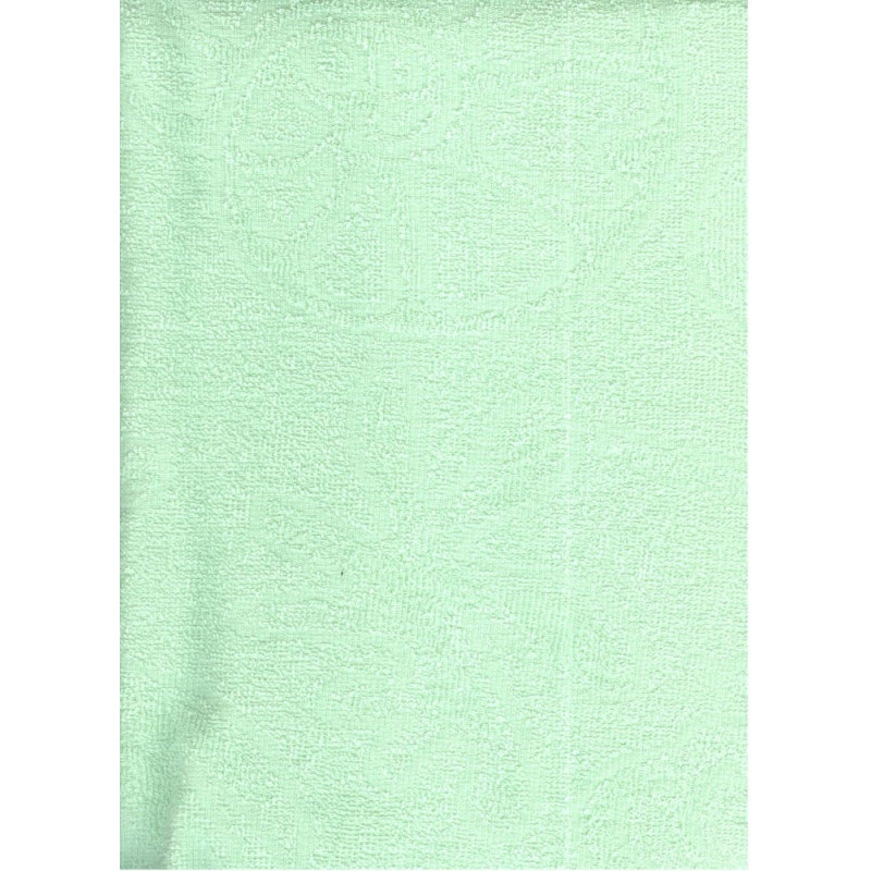 Frotē palags bez elastīgās lentes 175x220 Tulipan 4044/5546 piparmētra