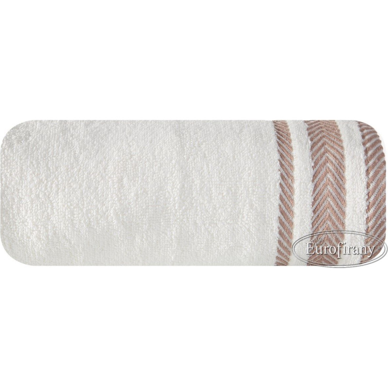 Mona dvielis 50x90 02 krēmbēšs frotē 500 g/m2