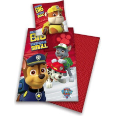 Kokvilnas gultas veļa 140x200 Paw Patrol 3014