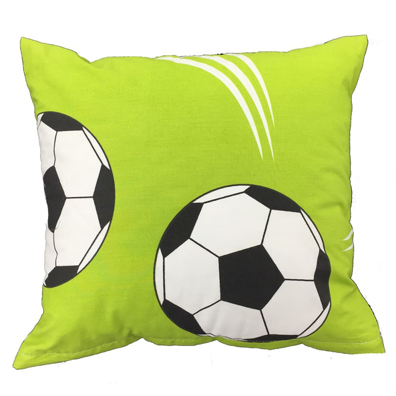 Kokvilnas spilvendrāna 40x40 1058E zaļumballes, abpusēja