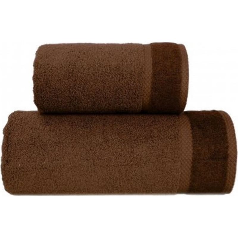 Mīksts dvielis 100x150 brūns ar bambusa šķiedru, antibakteriāls, 500 g/m2