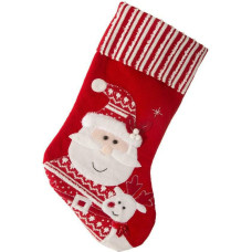 Ziemassvētku rotājums Ethan zeķu kurpes sarkans Ziemassvētku vecītis