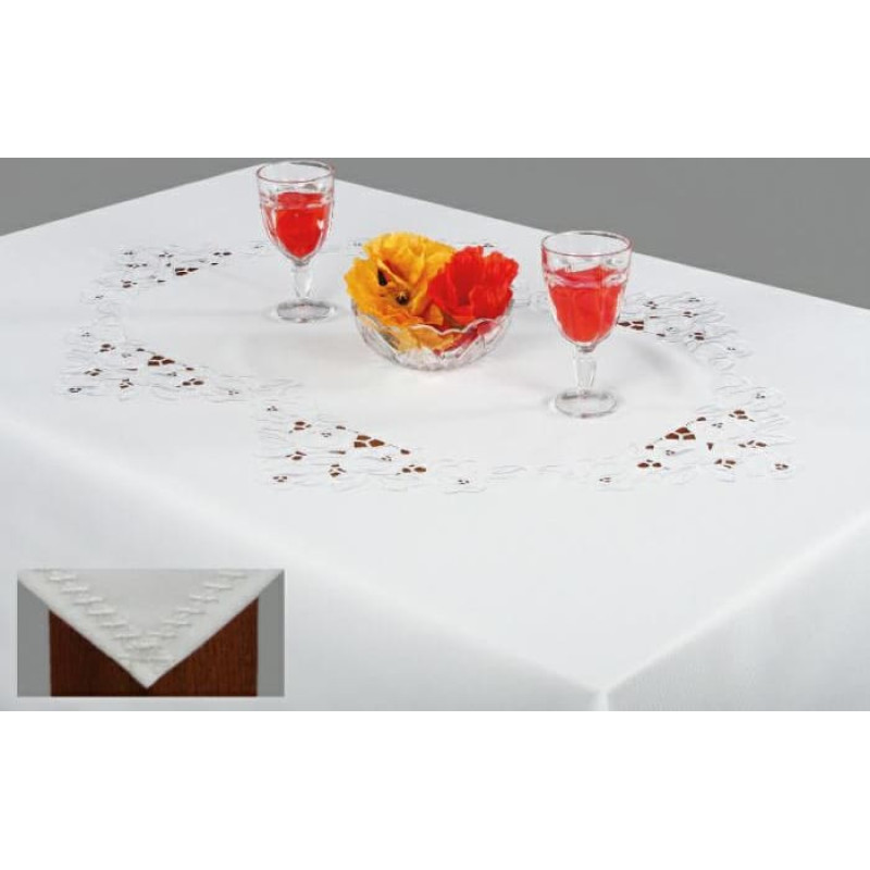 Galdauts Barbara 140x350 balts 33 Hn