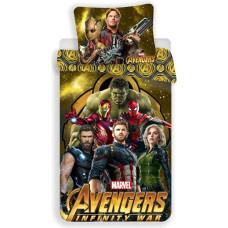 Kokvilnas gultas veļa 140x200 Avengers Infinity War 2857