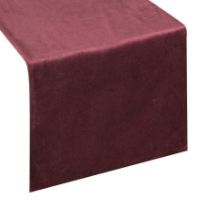 Hana galda celiņš 35x140, bordo, vienkrāsains