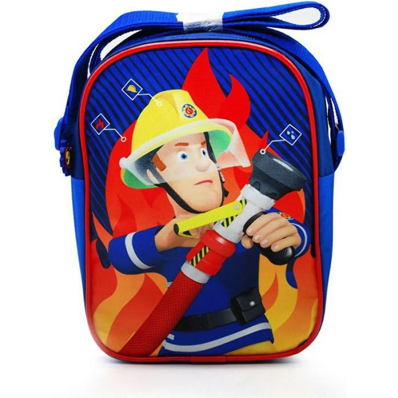 Viena plecu soma Fireman Sam darbībā Ugunsdzēsēja uguns tumši zila soma 7536