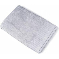 Milos dvielis 70x140 gaiši pelēks ar apmali 550 g/m2