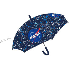 Bērnu lietussargs NASA logo kosmosa tumši zils zēniem 8001 automāts