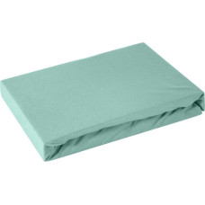 Džersija palags ar gumiju 90x200 piparmētru augstajam matracim 25 cm 125 g/m2
