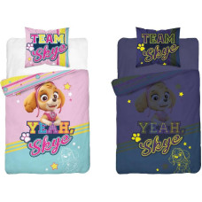 Mirdz tumsā pakaiši 140x200 Paw Patruļas suņi Skye rozā PP 19 DC