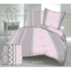 Mizas pakaiši 160x200 pūderrozā orient bantes rozā A1129-2E