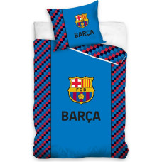 Kokvilnas gultas veļa 140x200 FC Barcelona cekuls spilvendrāna 70x90 ventilatoram