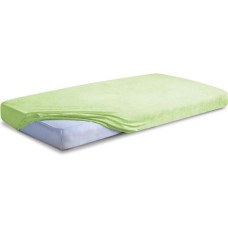Frotē palags ar gumiju 180x200, celadon 52 Premium