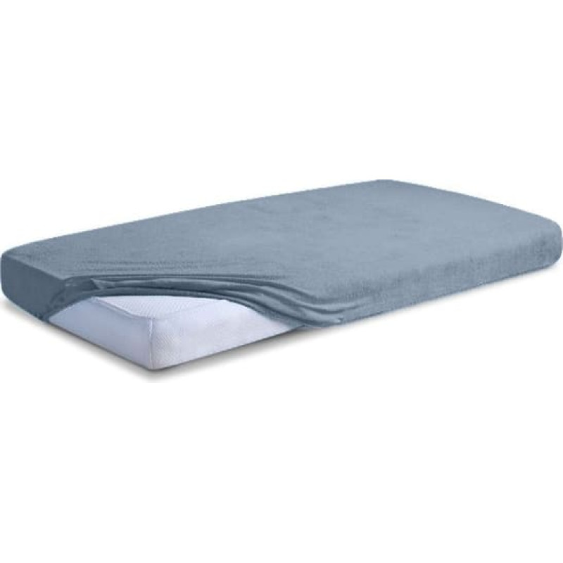 Frotē palags ar elastīgo joslu 160x200 grafīts 44 Classic