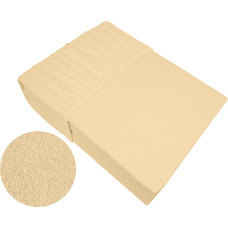 Frotē palags 220x200 kapučīno ar elastīgo joslu Bielbaw