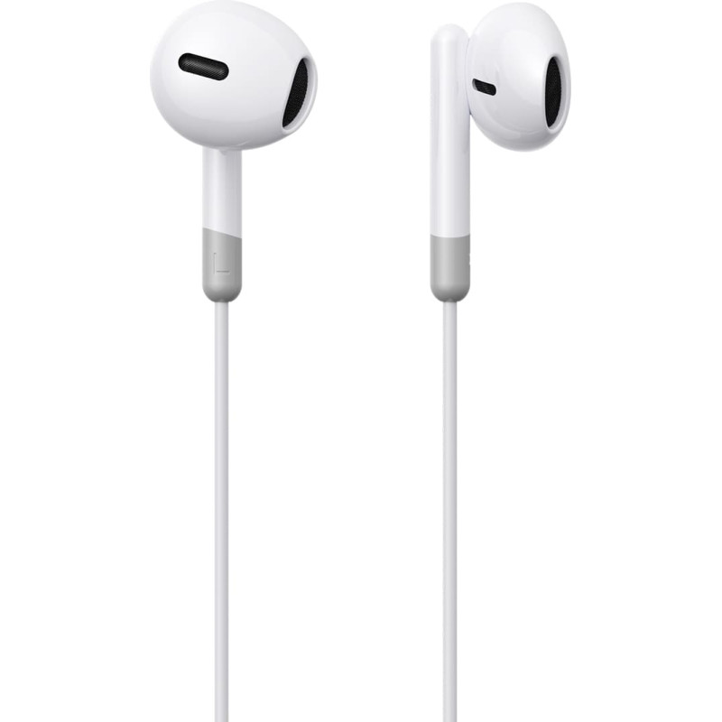 Joyroom Vadu ausīs ievietojamas austiņas ar 3,5&nbsp;mm mini ligzdu un baltu tālvadības pulti