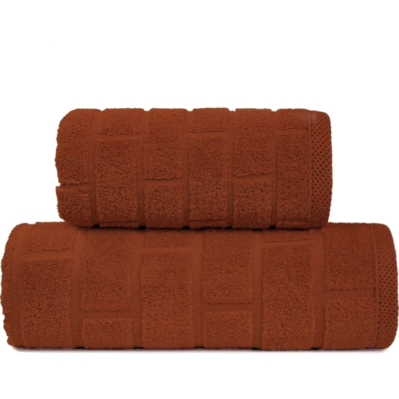 Ķieģeļu dvielis 70x140 dedzināta karamele 500 g/m2