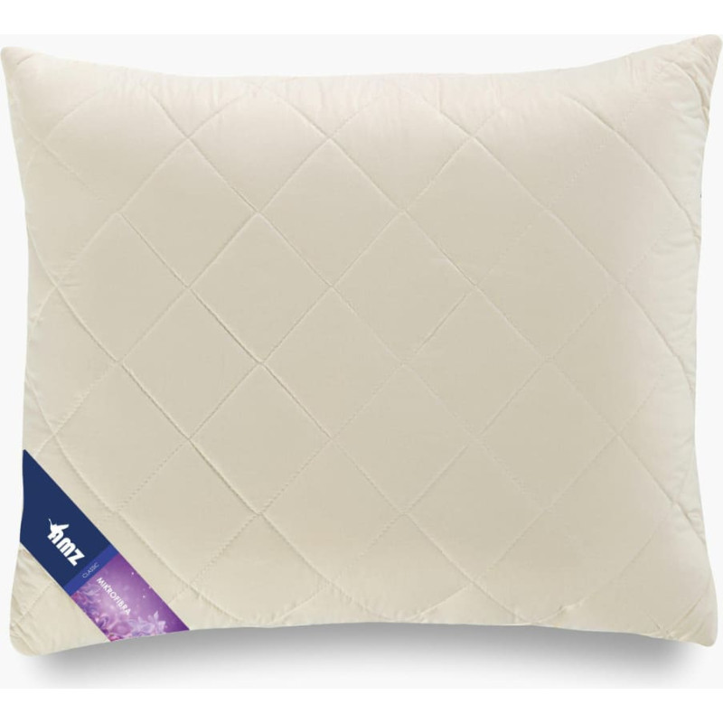 Antialerģisks spilvens 40x60 Mikrošķiedras stepēts plus 350g krēms