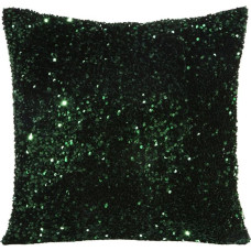 Belisa spilvendrāna 45x45 cm tumši zaļa