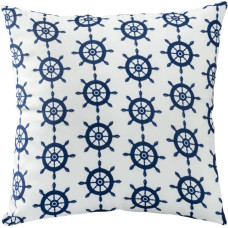 Dekoratīvā spilvendrāna 43x43 Smr 33 balta zila 210g/m2