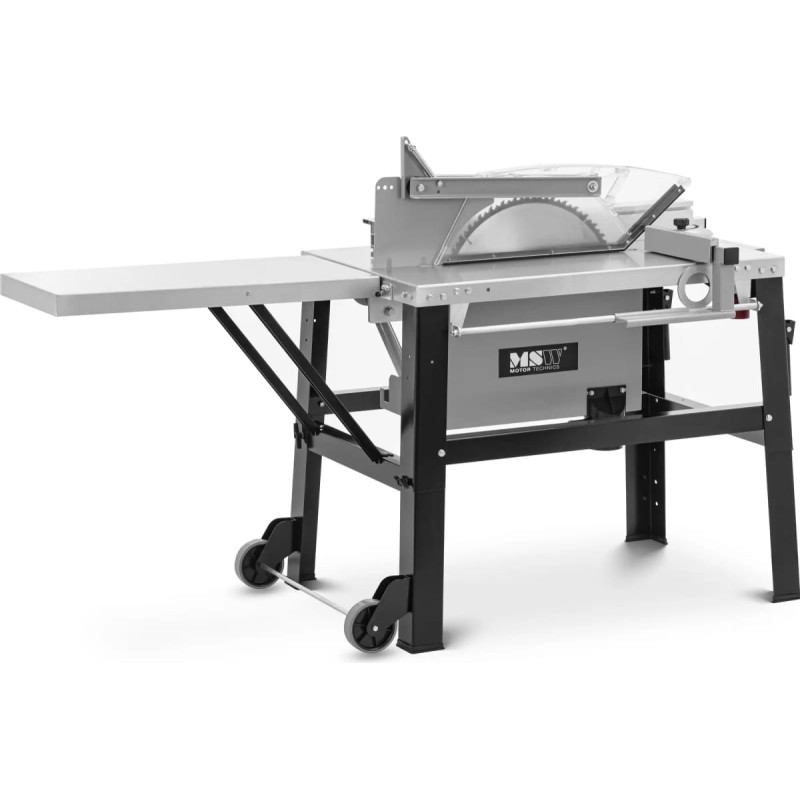 MSW Galda zāģis ar salokāmu darba virsmu 2800 apgr./min 4200 W