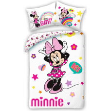 Kokvilnas gultas veļa 140x200 Mini Minnie Mouse spilvendrāna 70x90 Kids 12