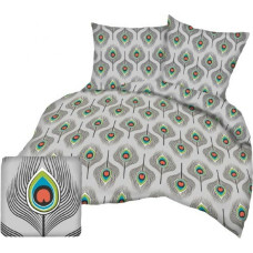 Mizas pakaiši 180x200 pelēka pāva acs A669 Kora 23