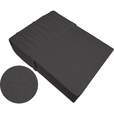 Frotē palags 160x200, tumšs osis ar elastīgo joslu Bielbaw