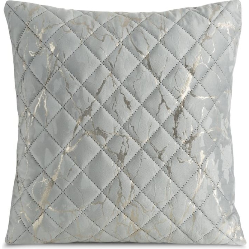 Dekoratīvā spilvendrāna 45x45 Blink 44 šampanieša sudrabs