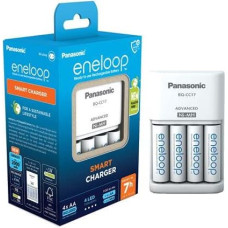 Panasonic charger Smart + 4x AA Eneloop 2000 mAh