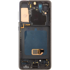 LCD display + Touch Unit + Front Cover for Samsung SM-G991 Galaxy S21 Phantom Grey