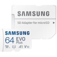 Atmiņas karte Samsung EVO Plus 64GB MicroSDXC