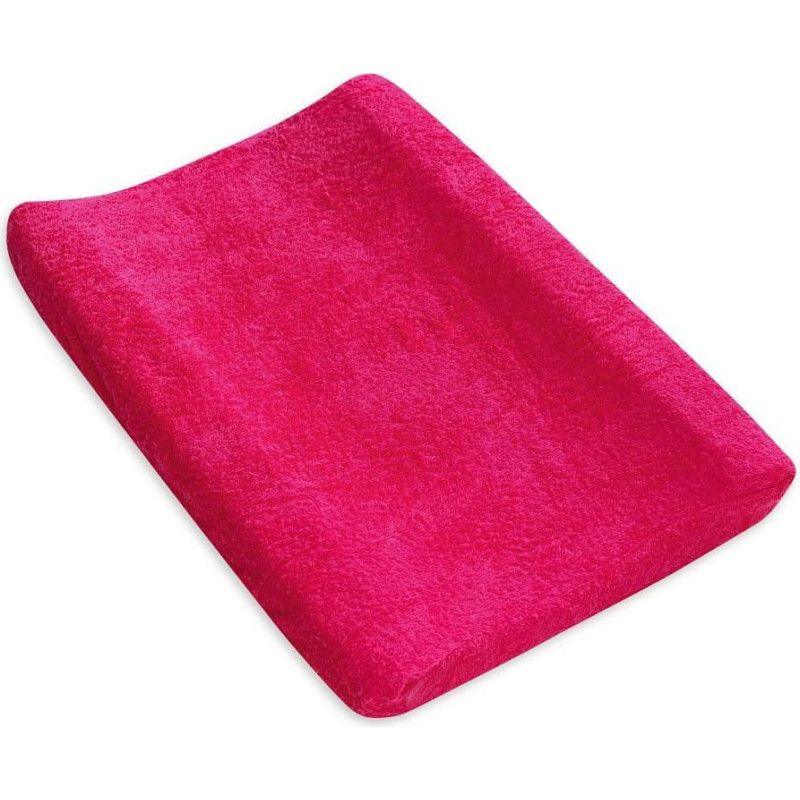 Interbaby Pārvalks 50x70 frotē pārtinamo galdam ar gumiju, fuksija