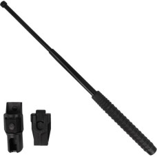 Euro Security Products (Esp) ESP - Rūdīts papla&scaron;ināms zizlis ar turētāju - 21" - Extra Grip rokturis - Melns - ExB-21H BLK BH-54