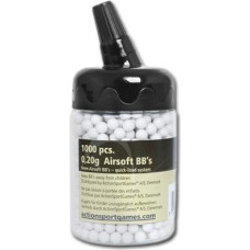 ASG - Airsoft BB granulas - 0,20g - 1000 rds - Pudele - 14185