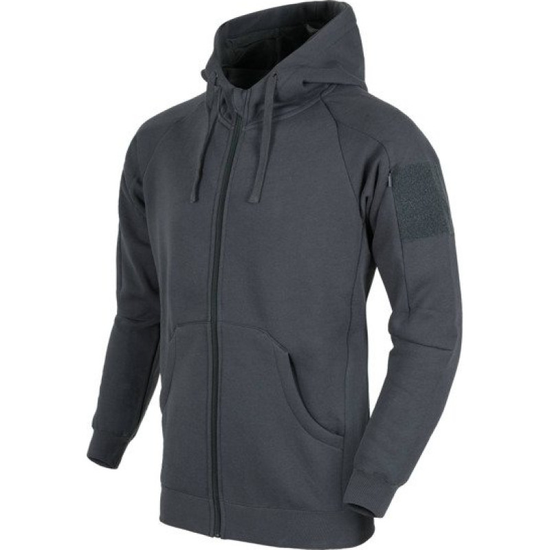 Helikon — Urban Tactical Hoodie Lite — FullZip — pelēks — BL-ULF-CB-19 (M)