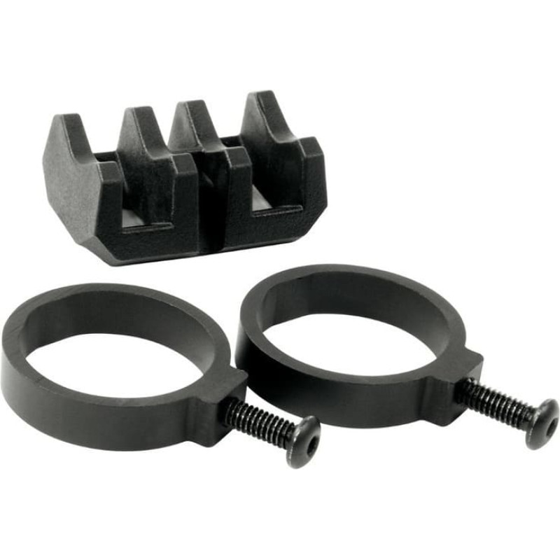 Magpul - Gaismas stiprinājuma V veida bloks un gredzeni - MAG614-BLK