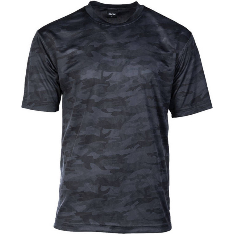 Mil-Tec - Tīkla T-krekls - Dark Camo - 11013580 (M)