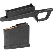 Magpul - Bolt Action Magazine Well for Hunter 700L Stock + PMAG 5 AC L Magnum Magazine - MAG569-BLK