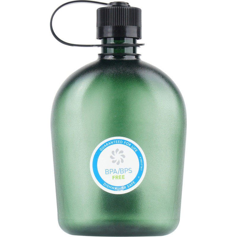 Nalgene - Oasis Canteen 32oz Sustain - 38mm vītne - 1L - Lapojums zaļš - 1777-9910