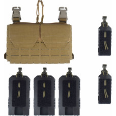 Templars Gear - Priek&scaron;ējais panelis Freemason Modulārais priek&scaron;ējais panelis - Coyote Brown - TG-CPC-MFP-CB