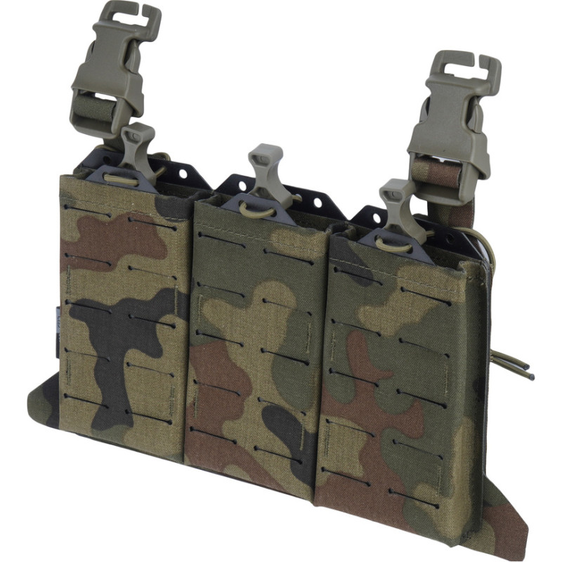 Templars Gear - Shingle Panel G5 Loader Panel 3 AR/AK Magazines - PL Woodland - TG-CPC-SFP-G5-WZ93