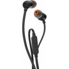 JBL T110 austiņas ar mikrofonu melnas (EU Blister)