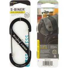 Nite Ize - S-Biner #5 - Melns - SB5-03-01