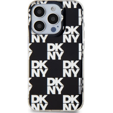 Dkny PC|TPU Checkered Pattern Case for iPhone 14 Pro Black