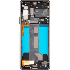 LCD Display + Touch Unit + Front Cover Sony Xperia 10 IV Black (Service Pack)